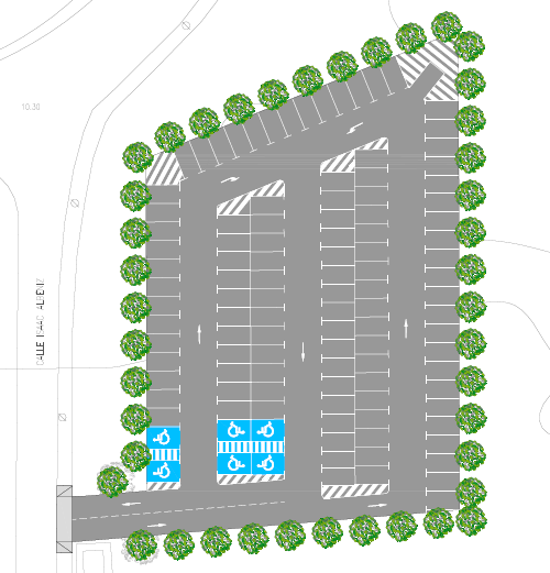 proyecto estacionamiento albir golf